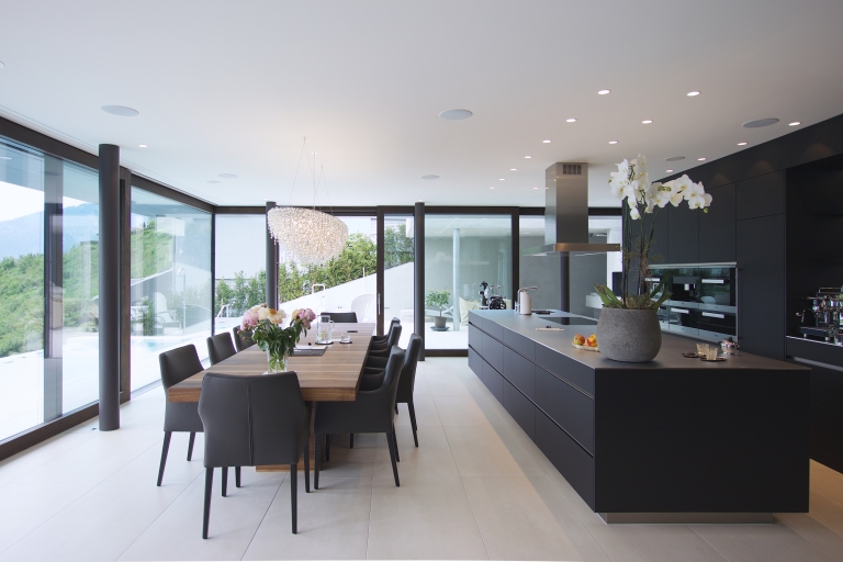 Dining room light 13 Manooi Iceberg crystal chandelier
