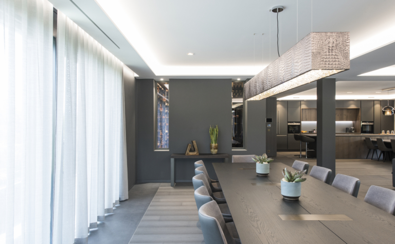 Bespoke projects 12 faux leather covered deep sky