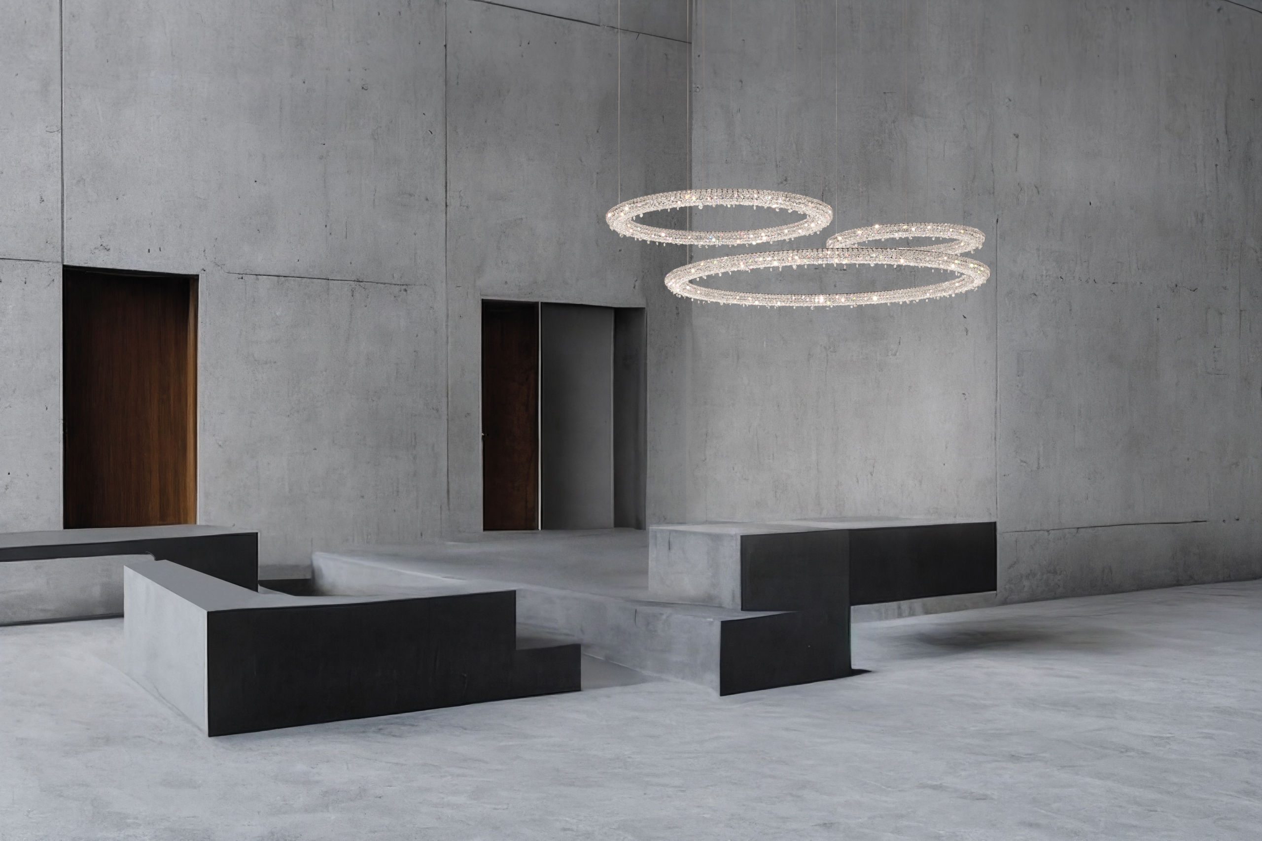 Modern Crystal chandelier by Manooi