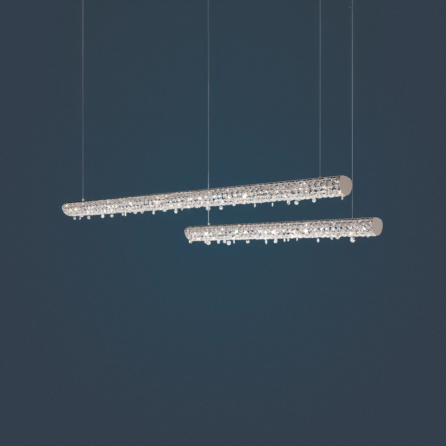 Comet Line 1 comet line manooi luxury handcrafted bohemian crystal chandelier cluster