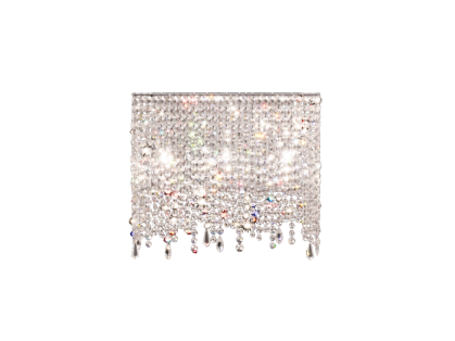 linea manooi luxury crystal wall lamp