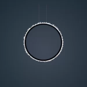Halo crystal lamp
