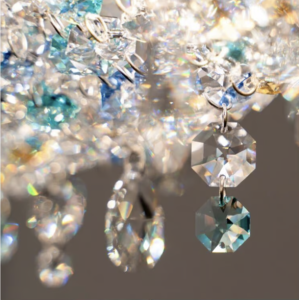 Swarovski chandelier mistic lagoon crystal colour