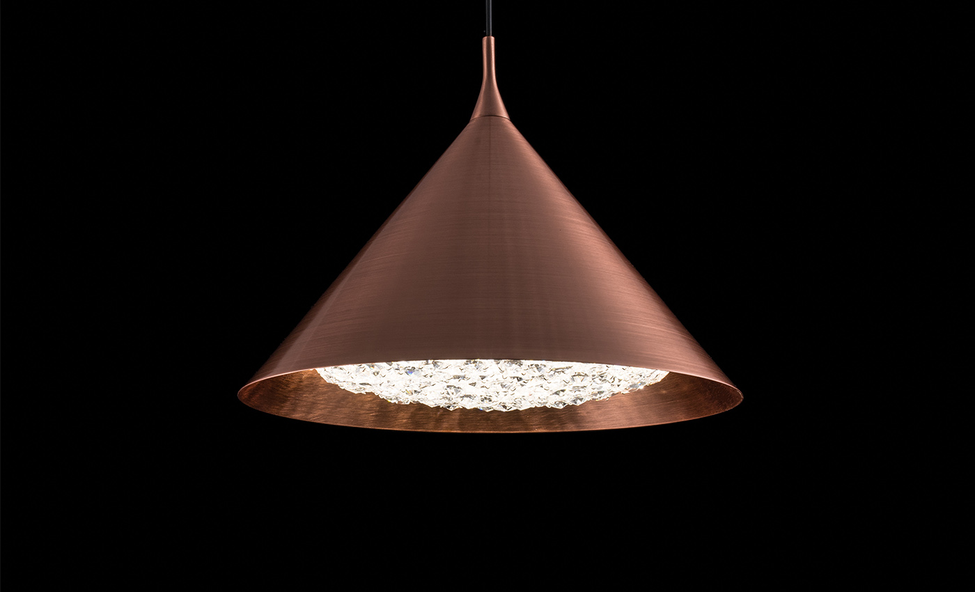 Collection 2019 6 crystal chandelier origo cone 2