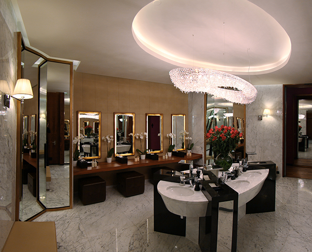 Bathroom light 7 project istanbul airport atoll from manooi